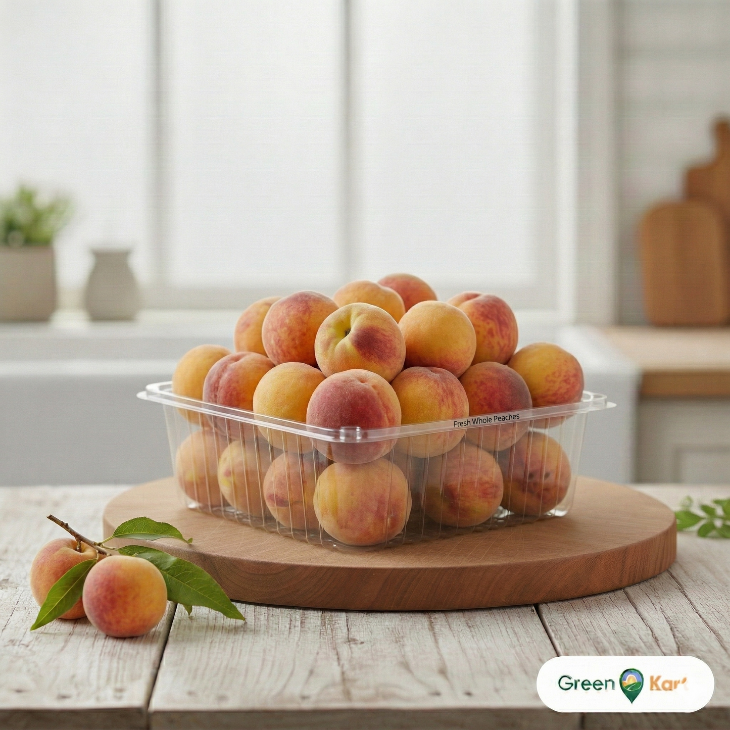 Peaches punnet 750g
