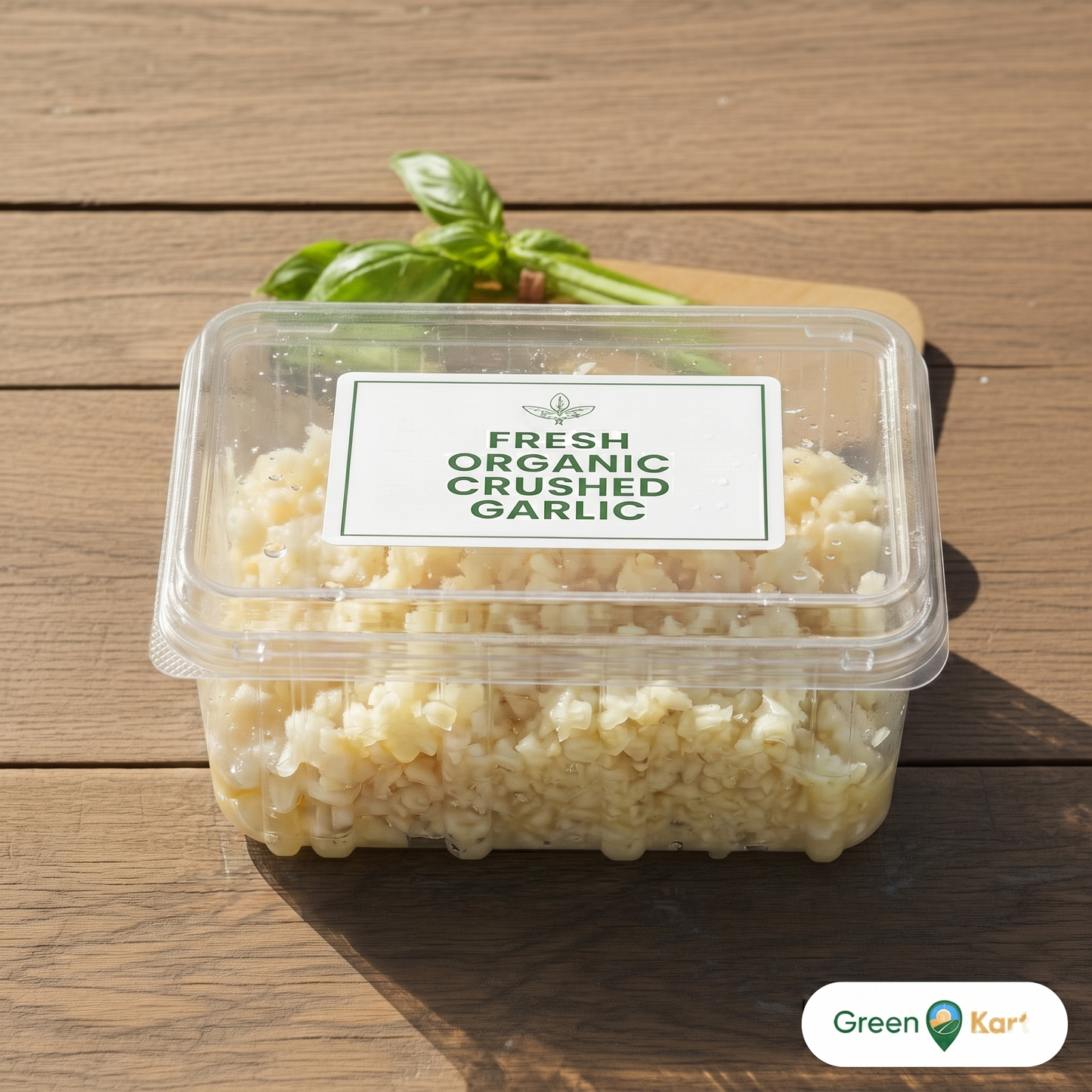 500g crushed garlic pack
