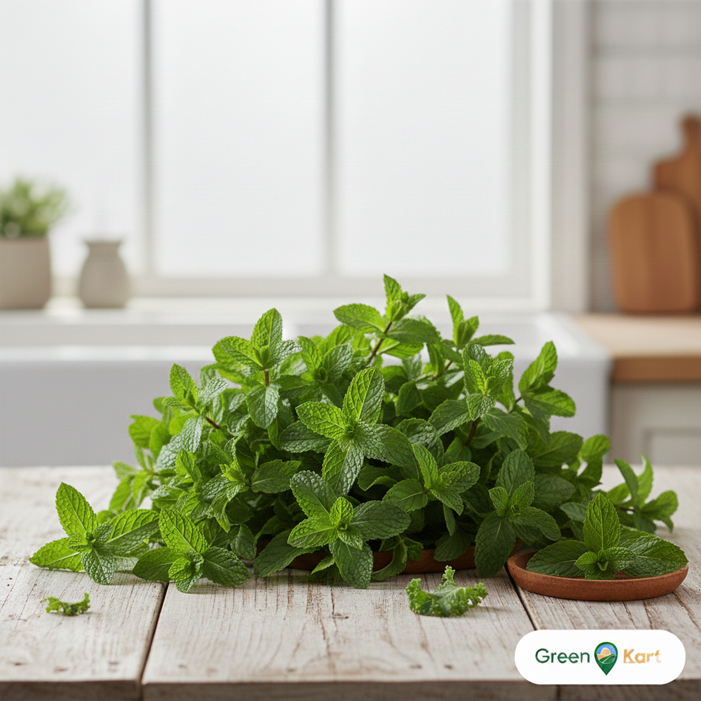 Mint 30g punnet – Green Kart